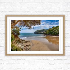 Salcombe beach picture frame