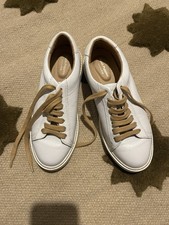 Hush Puppies Beautiful Cream Trainers Uk 5 New Without Box