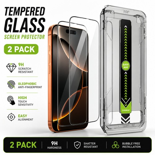 2pack tempered glass - 2pack, screen