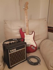 Cherry Red Mexican Fender