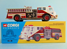 Boxed CORGI Classics STATEN ISLAND American La France Pumper Fire Rescue model