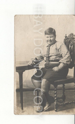 Postcard circus freak - z., postcard.