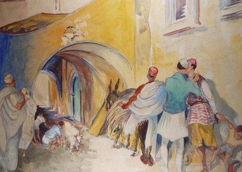 Original watercolour north - original, 'north
