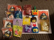 16 x McDonalds Happy Meal Toys The Lego Movie 2 Key Rings / Games 2019 