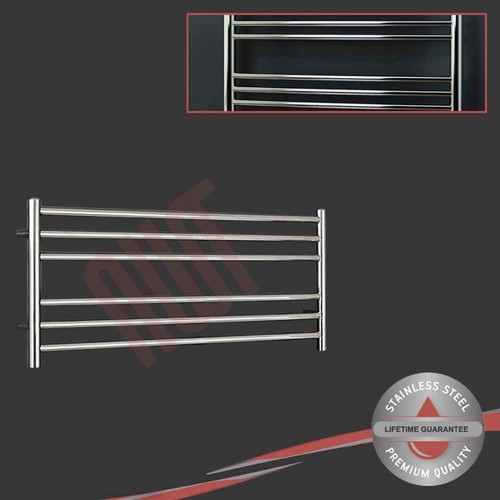 Horizontal heated towel rail - heated,