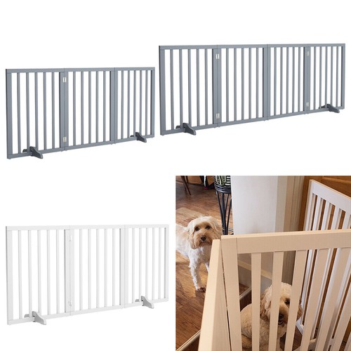 Foldable panels pet gate - foldable, 3/4