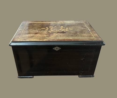 Antique continental marquetry - antique,