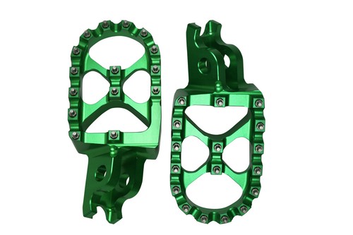 Green motocross foot - mx,