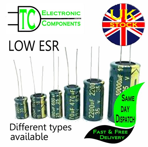 Low esr aluminium - esr, electrolytic