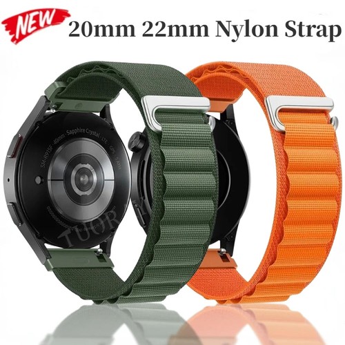 Nylon loop watch band strap - watch,