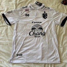  Thailand Chang Football sport Shirt + Shorts white Asian Size XL New With Tags