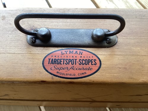 Lyman original wooden target - wooden,