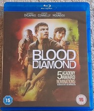 BLOOD DIAMOND BLU-RAY LEONARDO DICAPRIO JENNIFER CONNELLY 