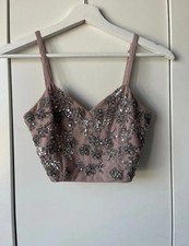 Lilac Sequin Bralette