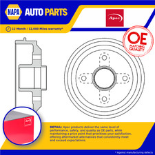 Brake Drum fits CITROEN AX GTi