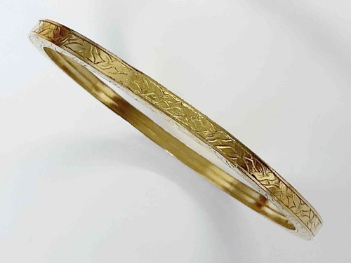 Antique rolled gold - antique, bangle