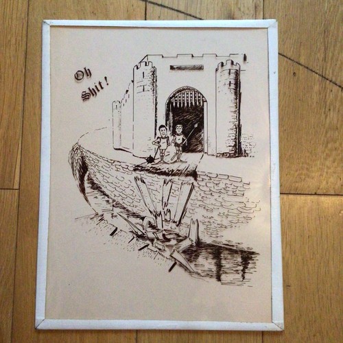 Vintage pen ink - &,