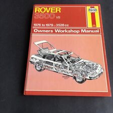 Haynes Rover 3500 V8 1976 to 1979 Workshop Manual Good Cond for Age