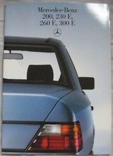 1985 Mercedes 200, 230E, 260E