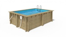 Aegean Wooden Pool 3m x 4.1m