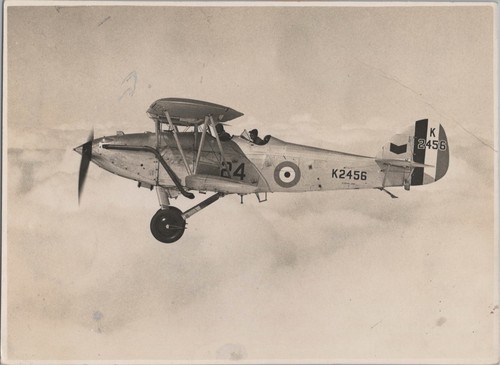 Hawker hart k2456 raf - k2456,