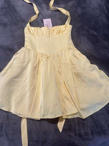 Polly women yellow midi - polly,