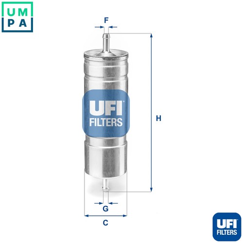 Fuel filter 508 - filter, 31.508.00