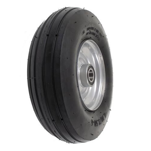 Complete tedder tire assembly - tire,