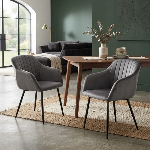Luxurious velvet armchairs set - luxurious,