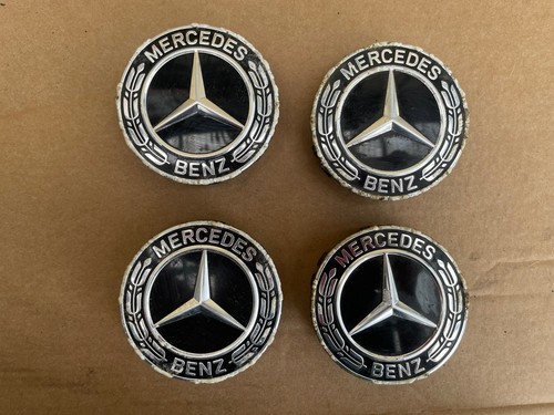 Mercedes wheel centre caps - centre, set