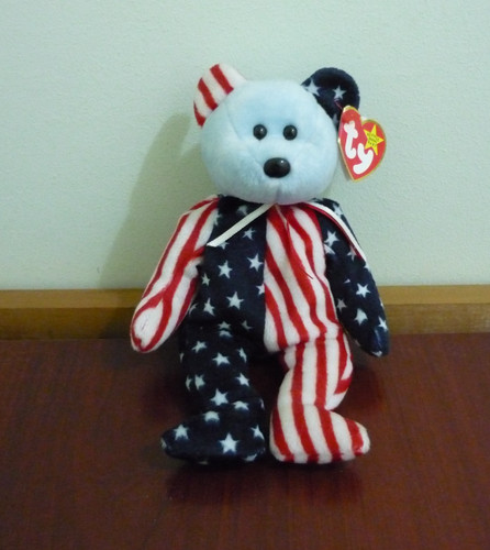 Beanie bear usa spangle - bear,