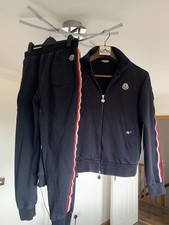 Moncler Navy Maglia Tracksuit Fits S