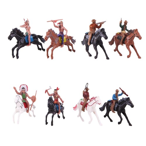 Pack cowboys figures - 8,