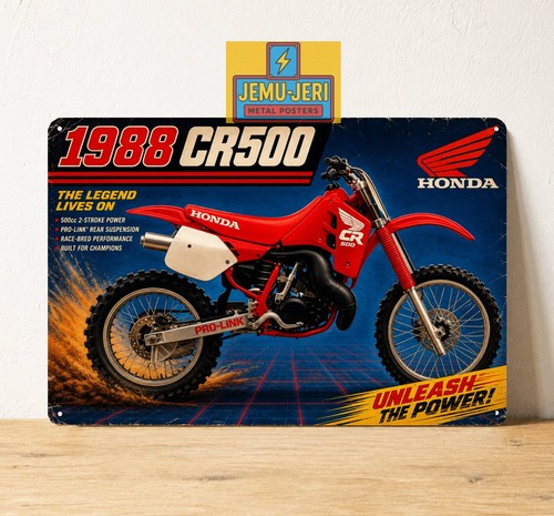 1988 honda cr500 motocross - cr500,