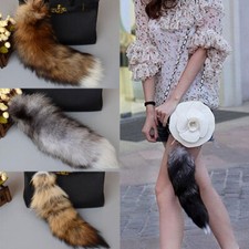 40cm Fluffy Faux Fox Fur Tail