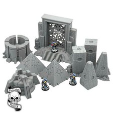 Huge Space Alien Artifacts Battle Ready 28mm Wargaming Scenery Terrain Pack