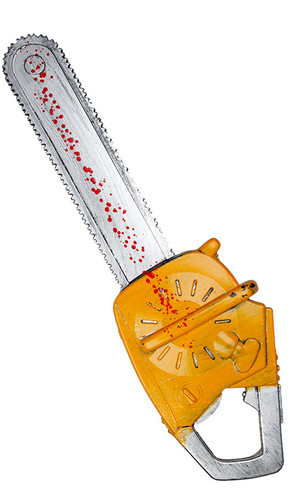 Chain saw with blood adults - saw,