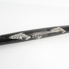 Fred Salmon Racing Handlebars 540mm 25.4mm Black Alloy Vintage MTB Retro