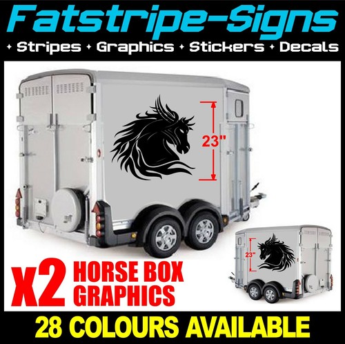 Horse box stickers graphics - box,