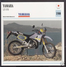 1988 Yamaha 125cc DTR DT 125R