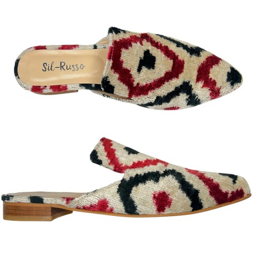 Sil russo ikat tapestry - ikat,