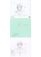 Spice and Wolf Lawrence ORIGINAL PRODUCTION Genga Sketch set of 3 anime not cel