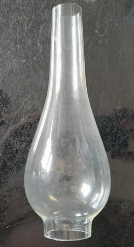 Vintage 25cm oil - 21.25cm, lamp