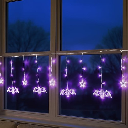 Halloween bat window - halloween, hanging