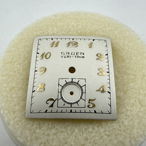Gruen silver dial veri thin - silver, veri-thin