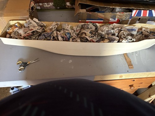 White ship boat - ship, model
