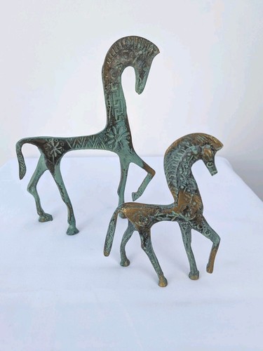 Vintage brass etruscan greek - etruscan,