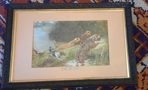 Vintage framed and glazed - framed, art