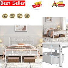 4ft6 Double Metal Bed Frame
