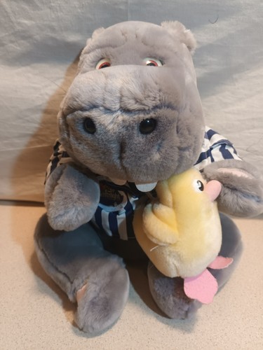 Silent night hippo plush with - silent,